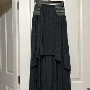 Free People Beach High Low Skirt